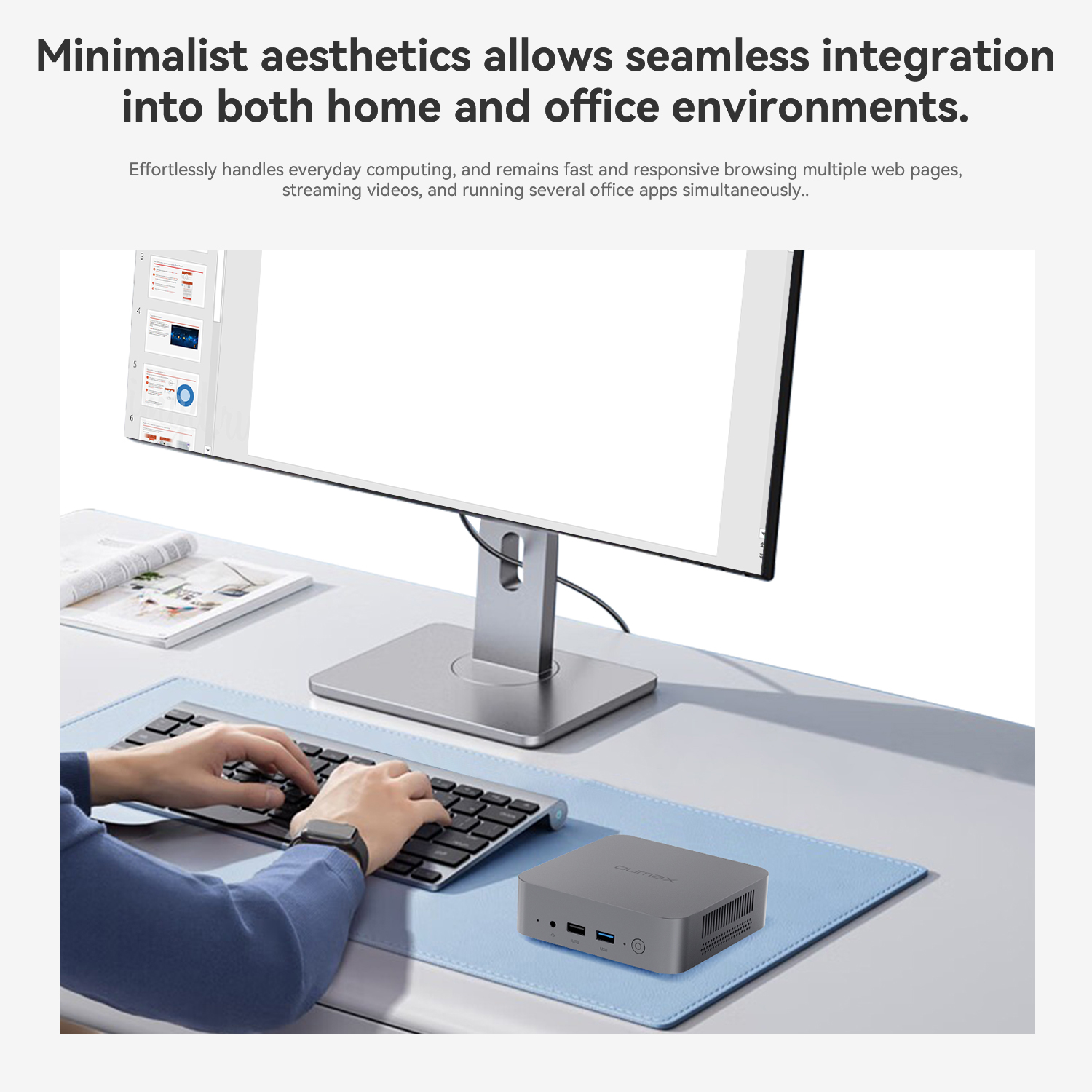 MAX N95 Mini PC Computers for Business Home Office Intel 12th N95